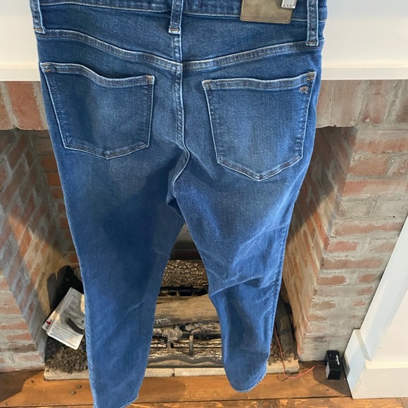Madewell 9 Inch Mid Rise Skinny Jeans Excellent Condition size 26 - Picture 6 of 6
